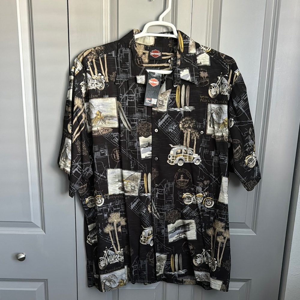 Men's Harley Davidson casual shirt